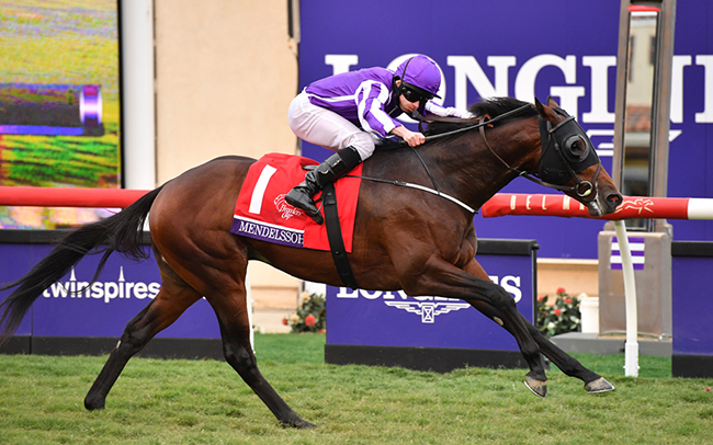 Mendelssohn wins the Breeders' Cup Juvenile Turf